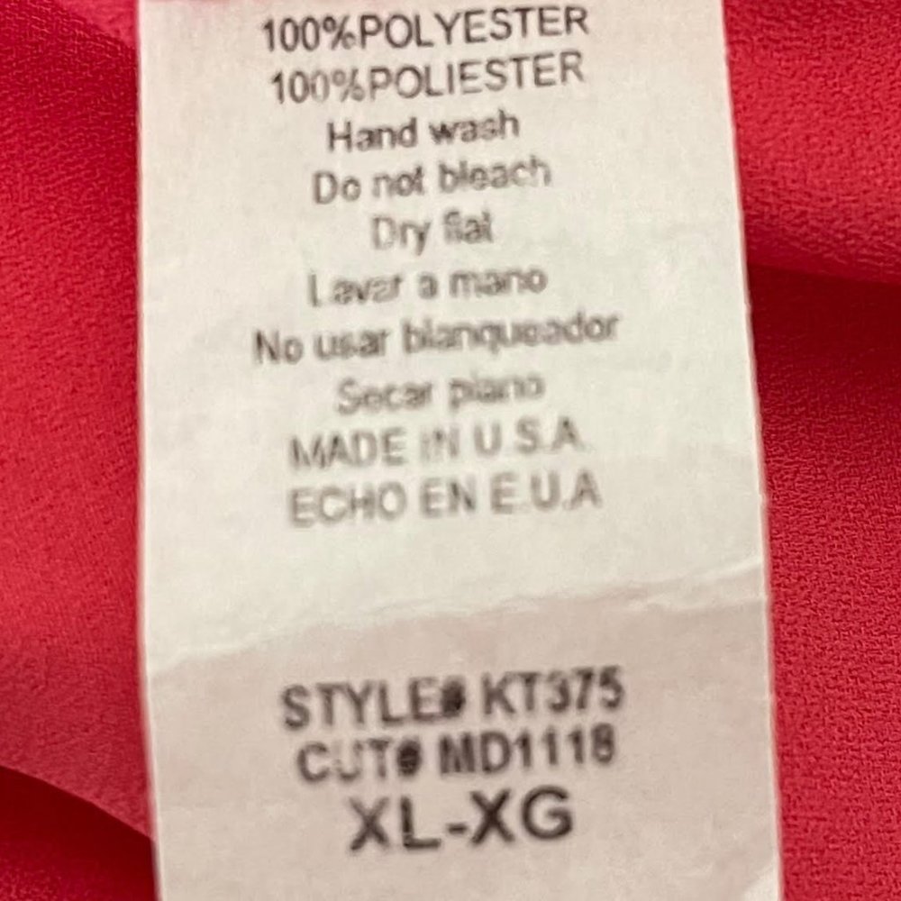 Misia Coral Sleeveless Cutout Hardware Tank Blouse - Picture 6 of 8